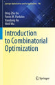 Book cover of: Introduction to Combinatorial Optimization. By: Ding-Zhu Du