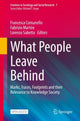 Book cover of: What People Leave Behind. By: Francesca Comunello