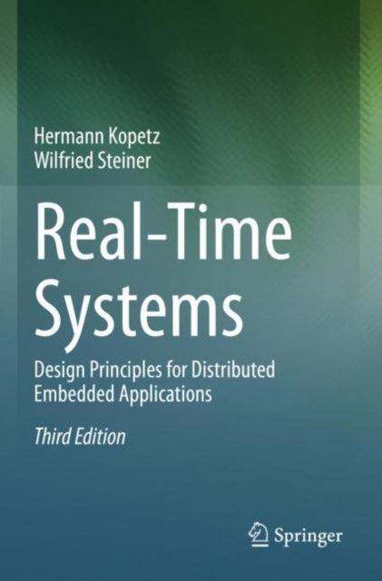 Book cover of: Real-Time Systems. By: Hermann Kopetz