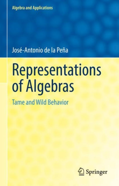 Book cover of: Representations of Algebras. By: José Antonio de la Peña