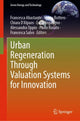 Book cover of: Urban Regeneration Through Valuation Systems for Innovation. By: Francesca Abastante