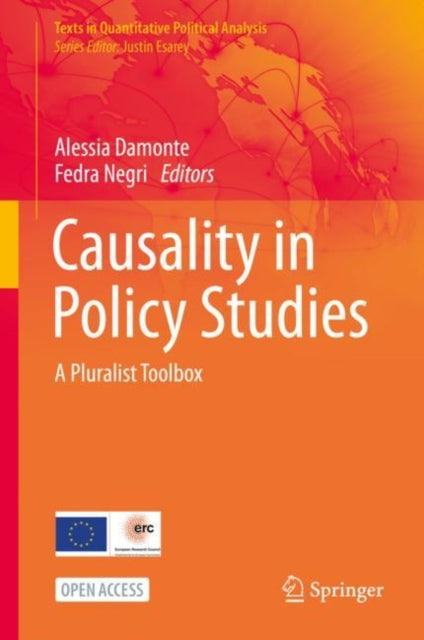 Book cover of: Causality in Policy Studies. By: Alessia Damonte