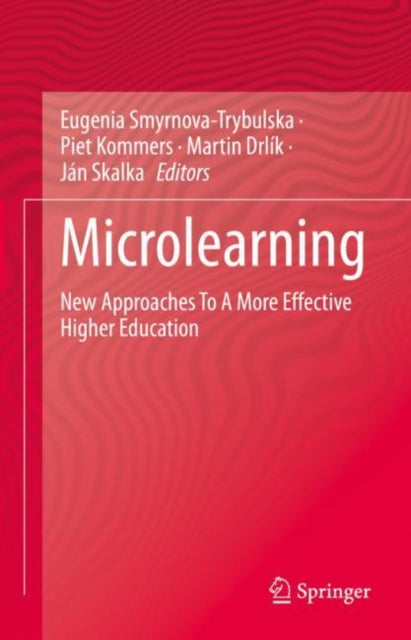 Book cover of: Microlearning. By: Eugenia Smyrnova-Trybulska