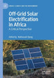 Book cover of: Off-Grid Solar Electrification in Africa. By: Nathanael Ojong
