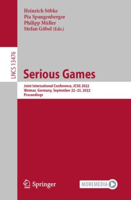 Book cover of: Serious Games. By: Heinrich Söbke