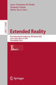 Book cover of: Extended Reality. By: Lucio Tommaso De Paolis
