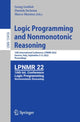 Book cover of: Logic Programming and Nonmonotonic Reasoning. By: Georg Gottlob