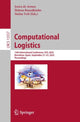 Book cover of: Computational Logistics. By: Jesica de Armas