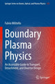 Book cover of: Boundary Plasma Physics. By: Fulvio Militello