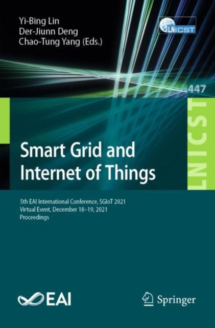 Book cover of: Smart Grid and Internet of Things. By: Yi-Bing Lin