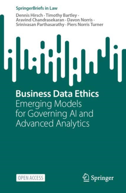 Book cover of: Business Data Ethics. By: Dennis Hirsch