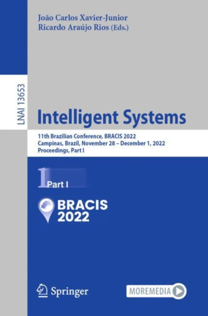 Book cover of: Intelligent Systems. By: João Carlos Xavier Junior