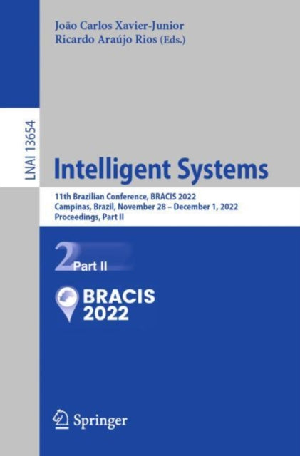 Book cover of: Intelligent Systems. By: João Carlos Xavier-Junior