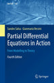 Book cover of: Partial Differential Equations in Action. By: Sandro Salsa
