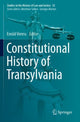 Book cover of: Constitutional History of Transylvania. By: Emőd Veress