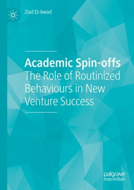 Book cover of: Academic Spin-offs. By: Ziad El-Awad