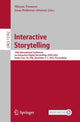 Book cover of: Interactive Storytelling. By: Mirjam Vosmeer