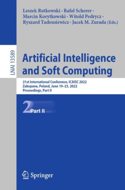 Book cover of: Artificial Intelligence and Soft Computing. By: Leszek Rutkowski