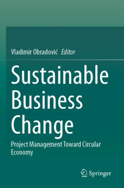 Book cover of: Sustainable Business Change. By: Vladimir Obradović