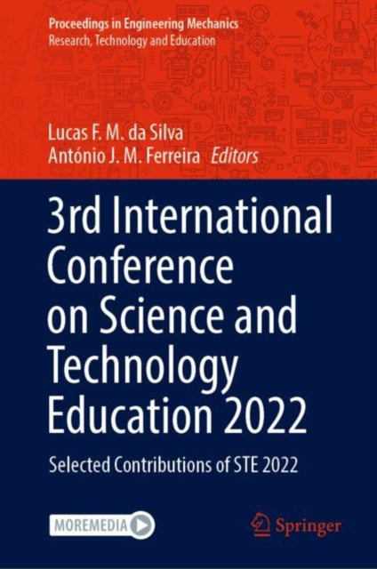 Book cover of: 3rd International Conference on Science and Technology Education 2022. By: Lucas F. M. da Silva