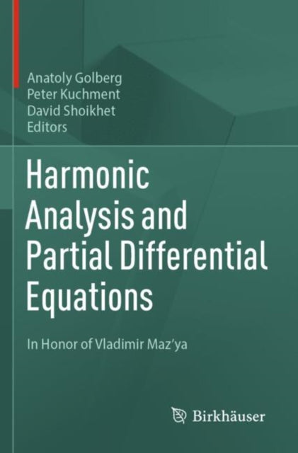 Book cover of: Harmonic Analysis and Partial Differential Equations. By: Anatoly Golberg