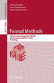 Book cover of: Formal Methods. By: Marsha Chechik
