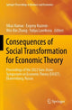 Book cover of: Consequences of Social Transformation for Economic Theory. By: Vikas Kumar