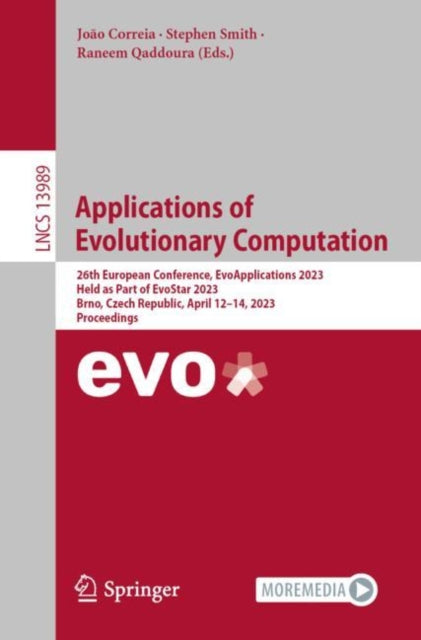 Book cover of: Applications of Evolutionary Computation. By: João Correia