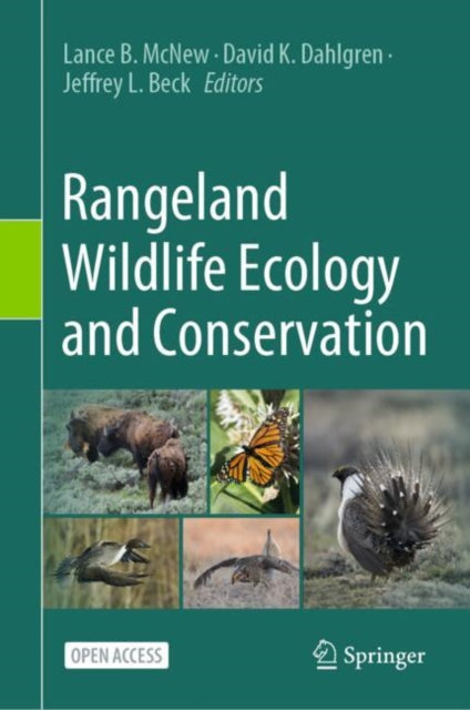Book cover of: Rangeland Wildlife Ecology and Conservation. By: Lance B. McNew