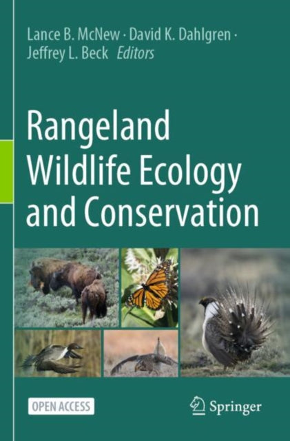 Book cover of: Rangeland Wildlife Ecology and Conservation. By: Lance B. McNew