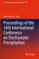 Book cover of: Proceedings of the 16th International Conference on Electrostatic Precipitation. By: Bálint Németh