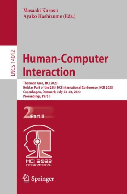 Book cover of: Human-Computer Interaction. By: Masaaki Kurosu