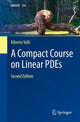 Book cover of: Compact Course on Linear PDEs. By: Alberto Valli
