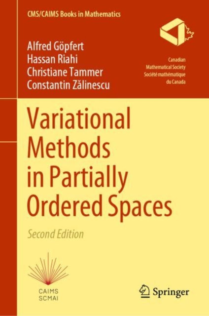 Book cover of: Variational Methods in Partially Ordered Spaces. By: Alfred Göpfert