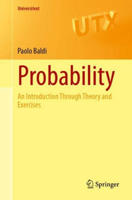 Book cover of: Probability. By: Paolo Baldi