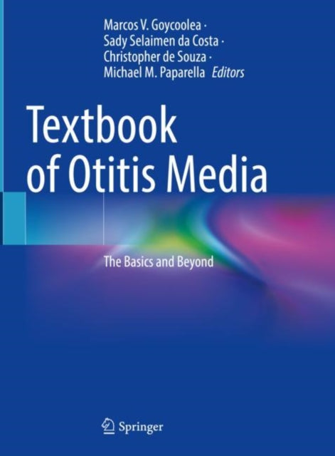 Book cover of: Textbook of Otitis Media. By: Marcos V. Goycoolea