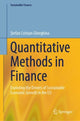 Book cover of: Quantitative Methods in Finance. By: Ştefan Cristian Gherghina
