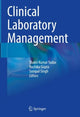 Book cover of: Clinical Laboratory Management. By: Shakti Kumar Yadav