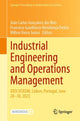 Book cover of: Industrial Engineering and Operations Management. By: João Carlos Gonçalves dos Reis
