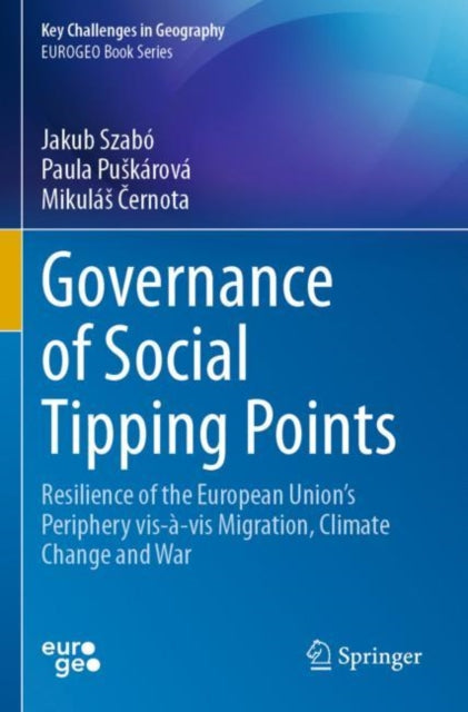 Book cover of: Governance of Social Tipping Points. By: Jakub Szabó