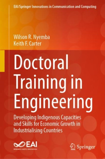 Book cover of: Doctoral Training in Engineering. By: Wilson R. Nyemba