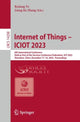 Book cover of: Internet of Things – ICIOT 2023. By: Kejiang Ye