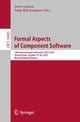 Book cover of: Formal Aspects of Component Software. By: Javier Cámara