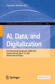 Book cover of: AI, Data, and Digitalization. By: Rajendra Akerkar