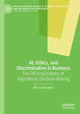 Book cover of: AI, Ethics, and Discrimination in Business
