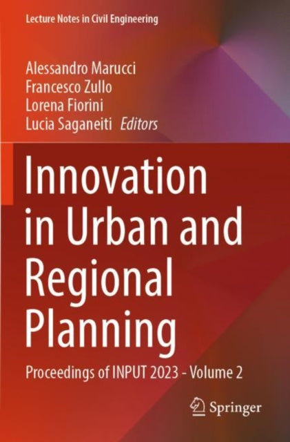 Book cover of: Innovation in Urban and Regional Planning