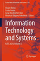 Book cover of: Information Technology and Systems. By: Álvaro Rocha