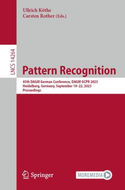 Book cover of: Pattern Recognition. By: Ullrich Köthe