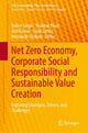Book cover of: Net Zero Economy, Corporate Social Responsibility and Sustainable Value Creation