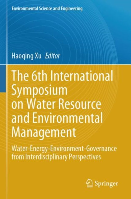 Book cover of: 6th International Symposium on Water Resource and Environmental Management